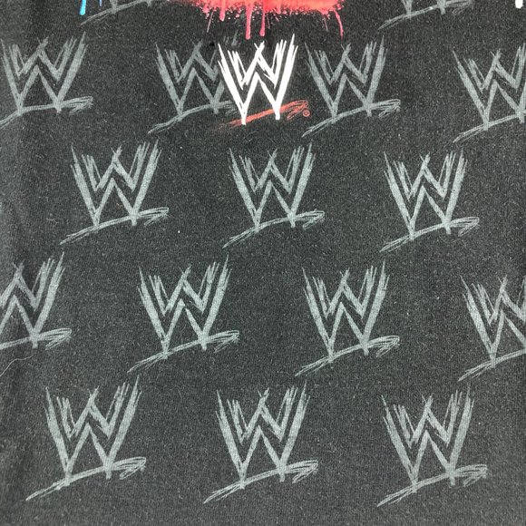 Y2K WWE ECW RAW Smackdown HHH Cena Batista Shirt Youth Large Black Wrestling Tee - Picture 2 of 12